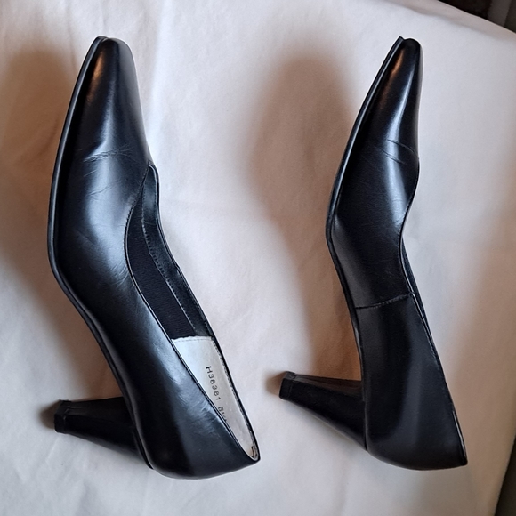 Ros Hommerson 6.5 Black leather heels - Picture 4 of 5